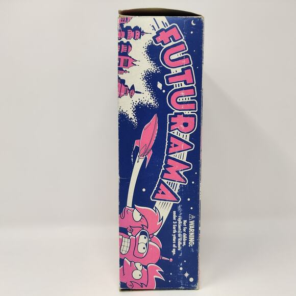 Futurama Gender Bender Robot Wind Up Toy Rocket USA 2001 Collectible Boxed - Picture 15 of 16